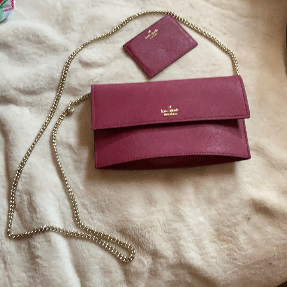Red Kate spade purse